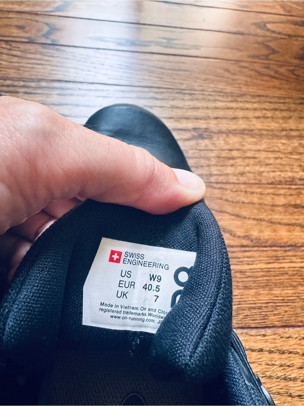 On Running Waterproof Women’s Athletic Shoe - Black